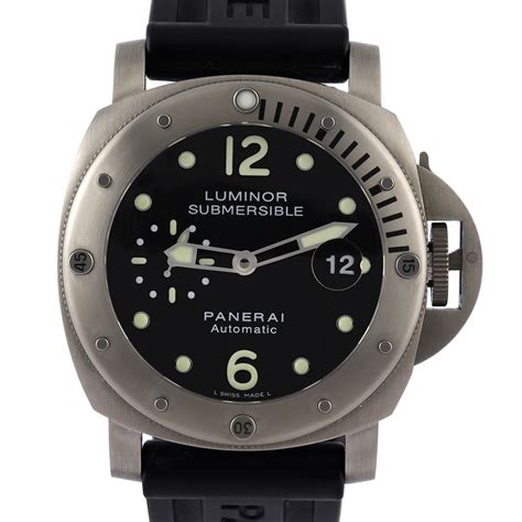 panerai luminor submersible pam 00025|Panerai Luminor submersible for sale.